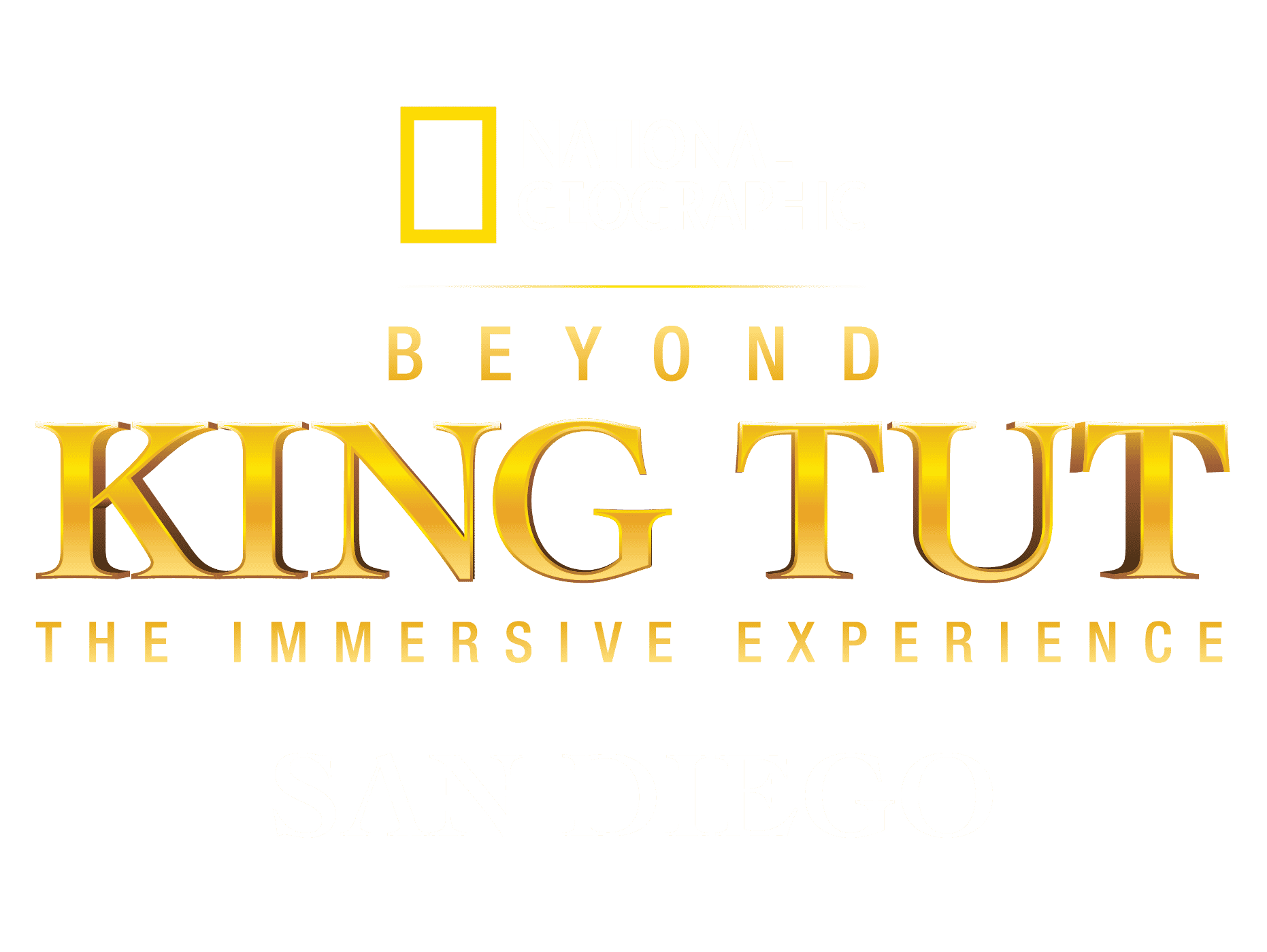 Logotipo de National Geographic Beyond King Tut Boston